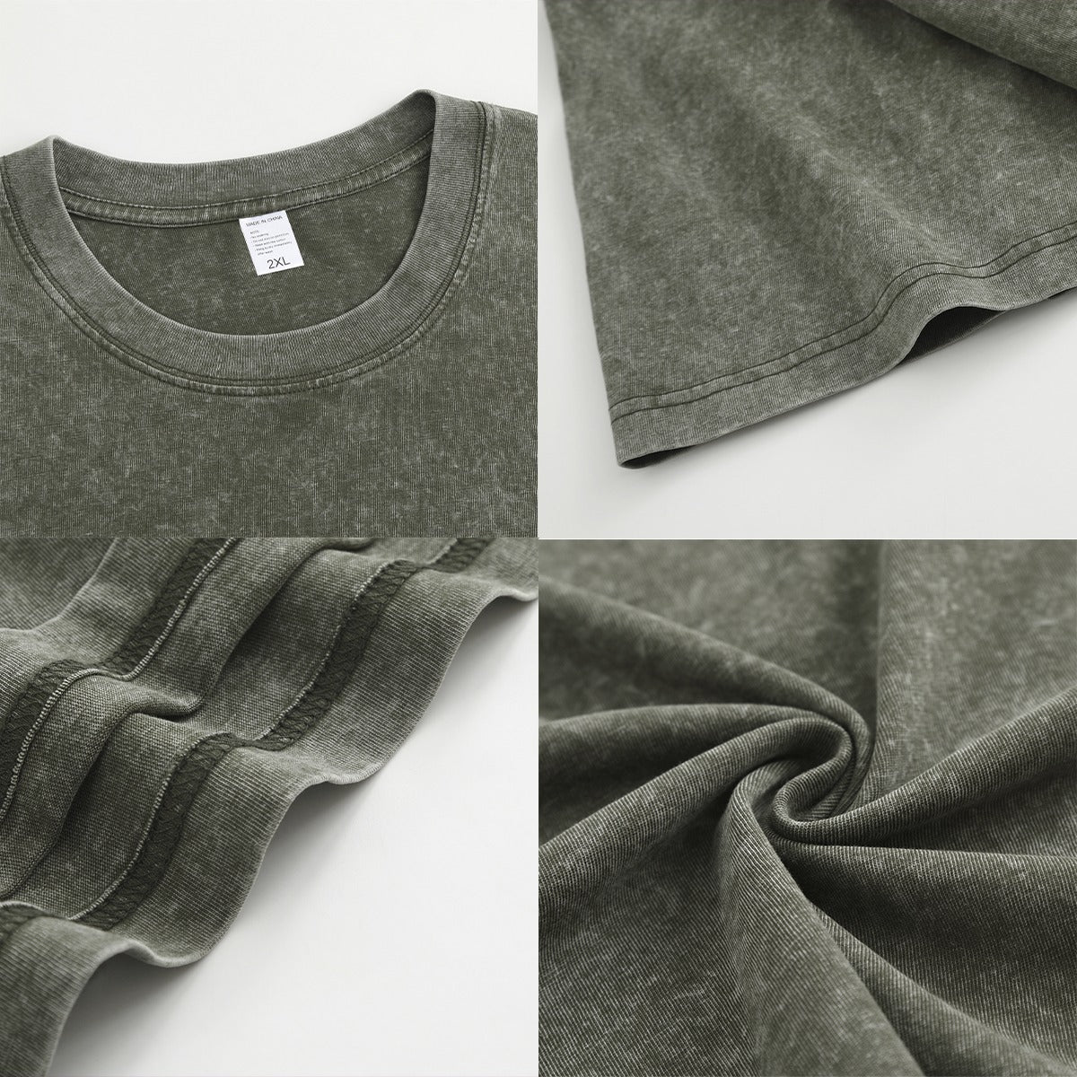 Unisex Heavyweight T-shirt Printed in USA| 230GSM Front DTF