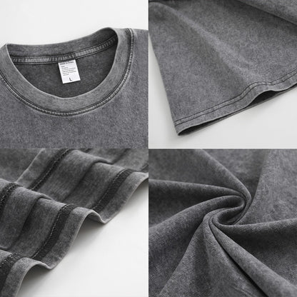 Unisex Heavyweight T-shirt Printed in USA| 230GSM Front DTF