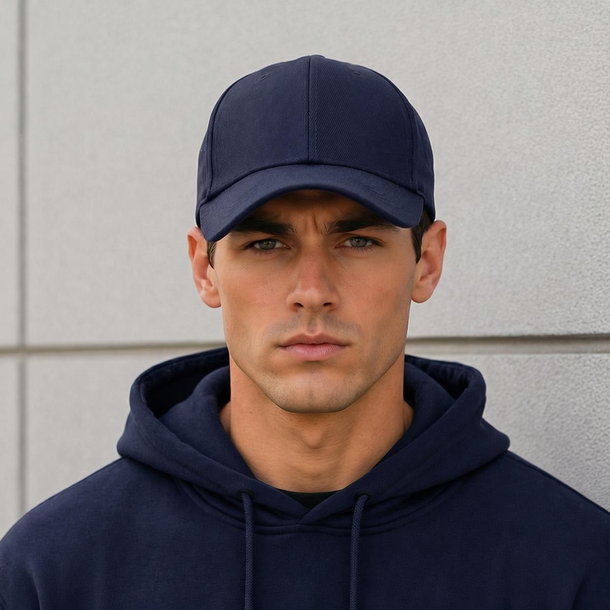 Curved Brim Baseball Cap Printed in Canada