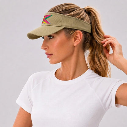 Embroidery Open-Top Visor