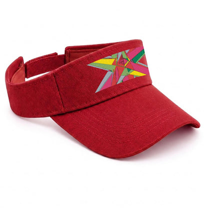 Embroidery Open-Top Visor