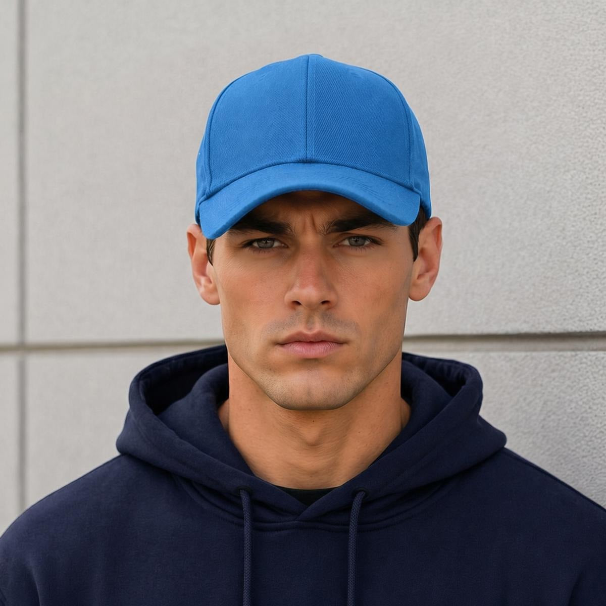 Curved Brim Baseball Cap Printed in Canada