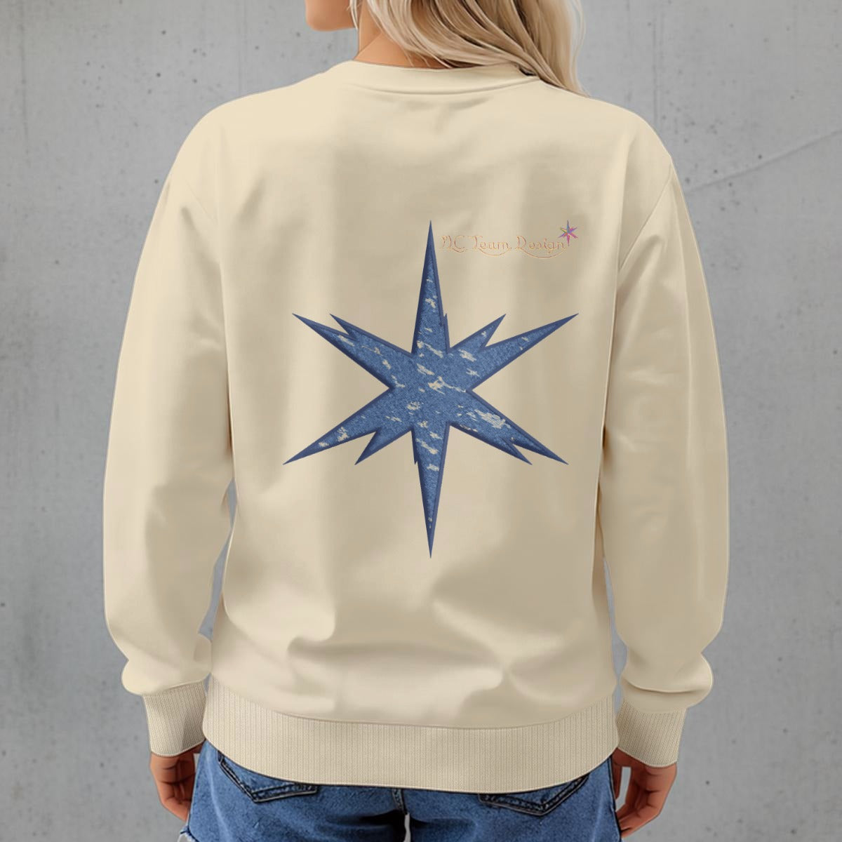 Women's Fleece Crew Neck Sweatshirt|DTF