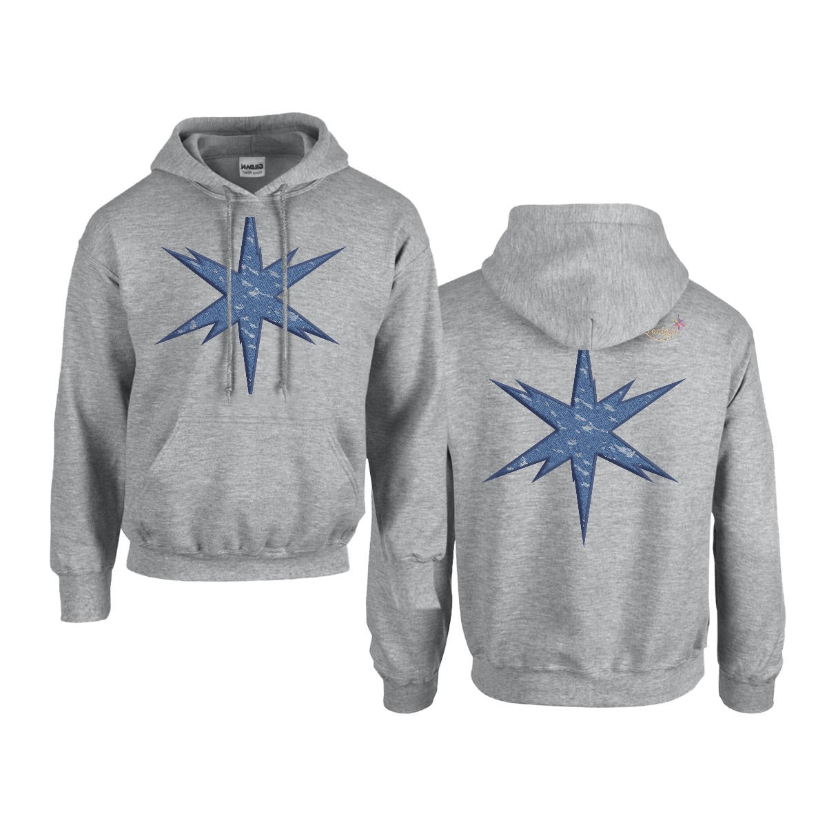 Men's Hoodie Printed in USA |Gildan 18500  Double DTF