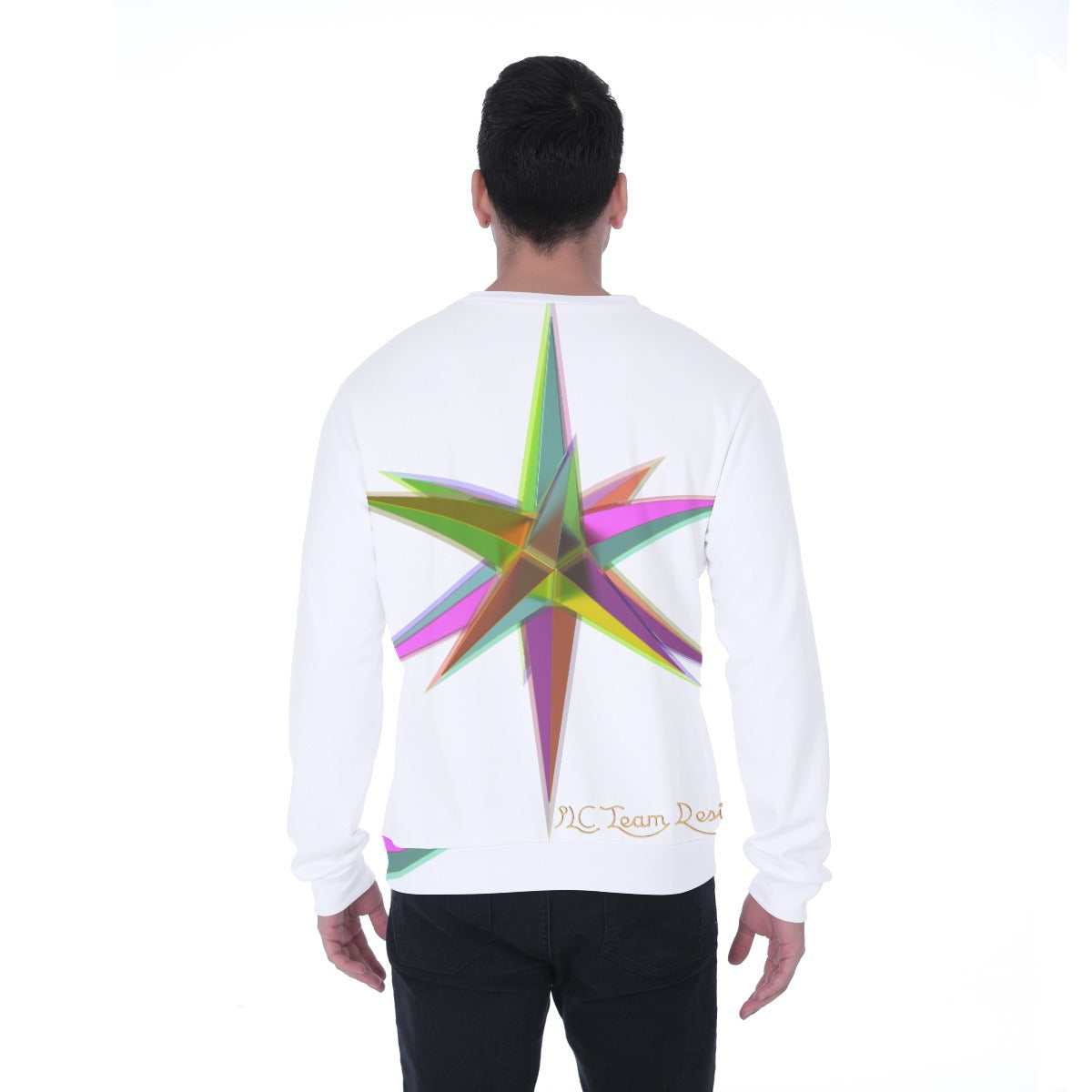 All-Over Print Men's Heavy Fleece Sweatshirt