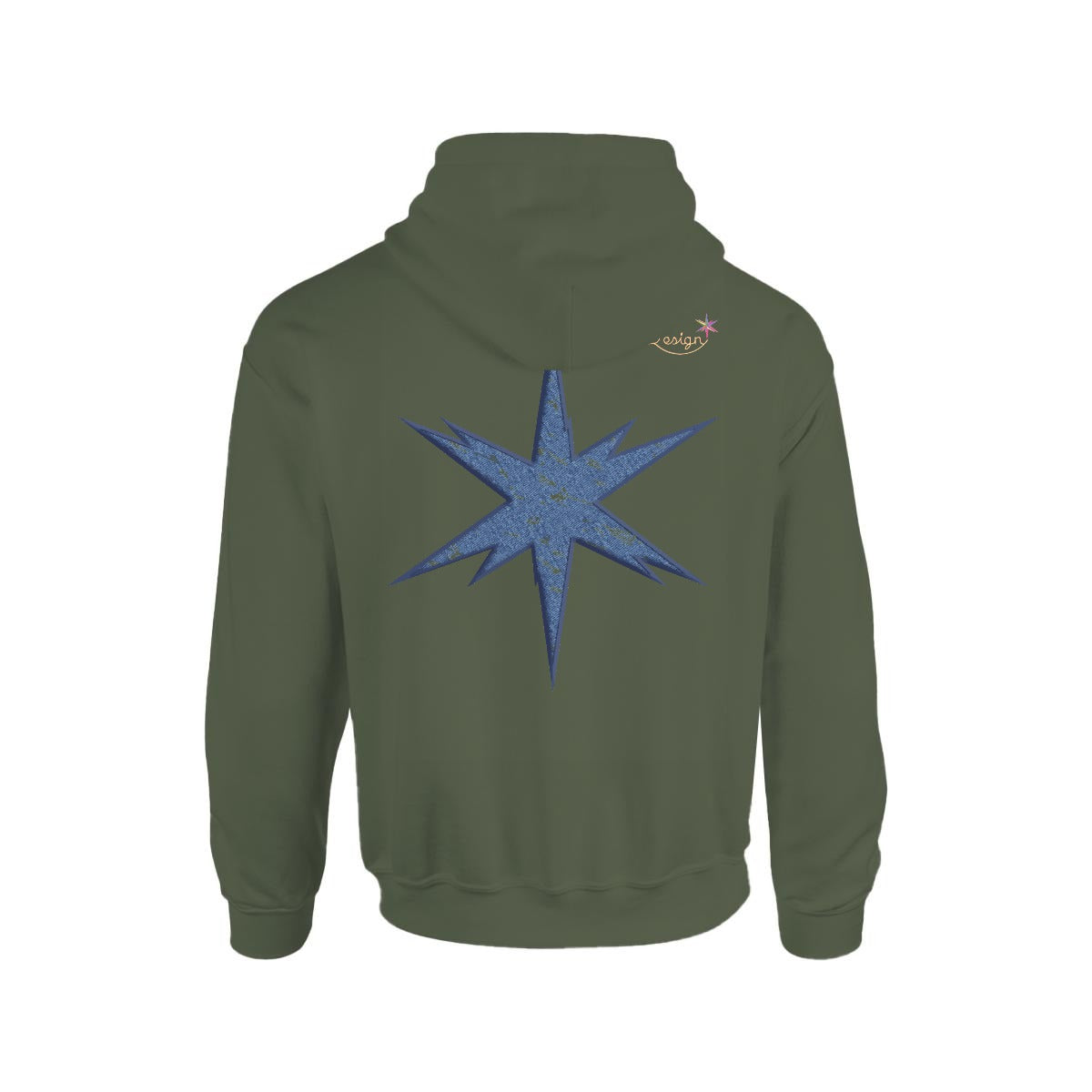 Men's Hoodie Printed in USA |Gildan 18500  Double DTF