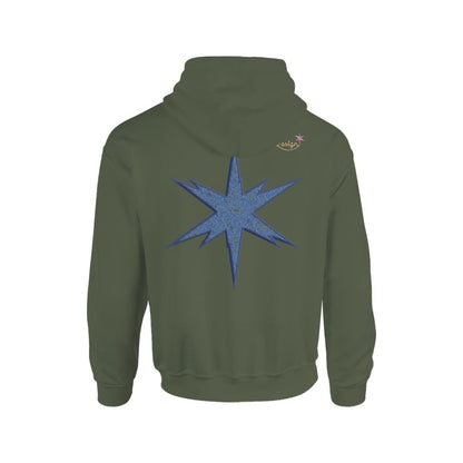 Men's Hoodie Printed in USA |Gildan 18500  Double DTF