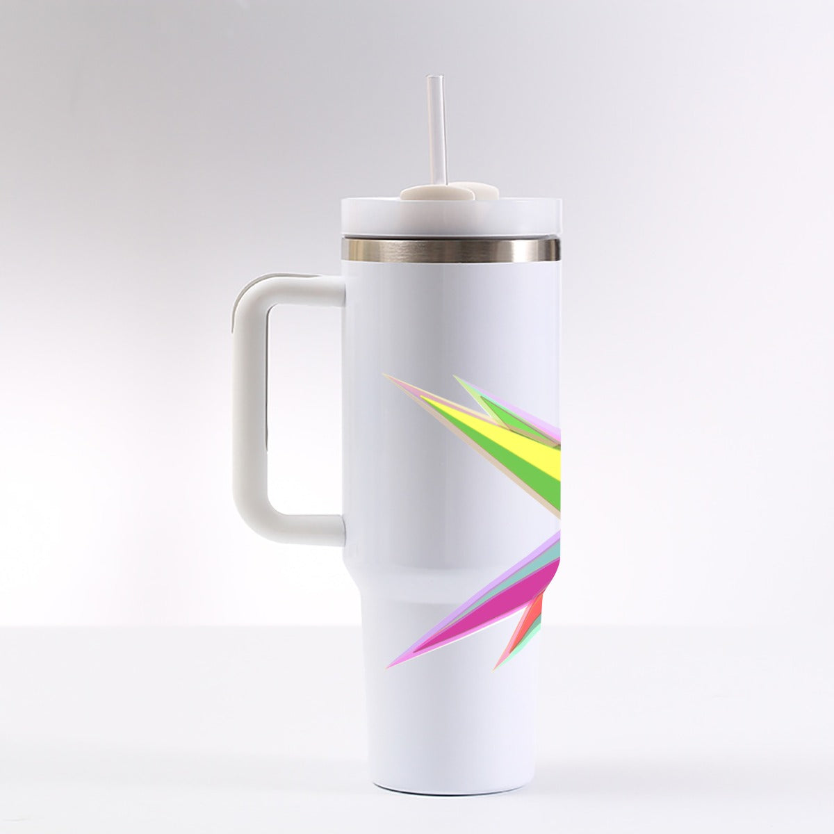 40 oz Tumbler With Handle Printed in USA