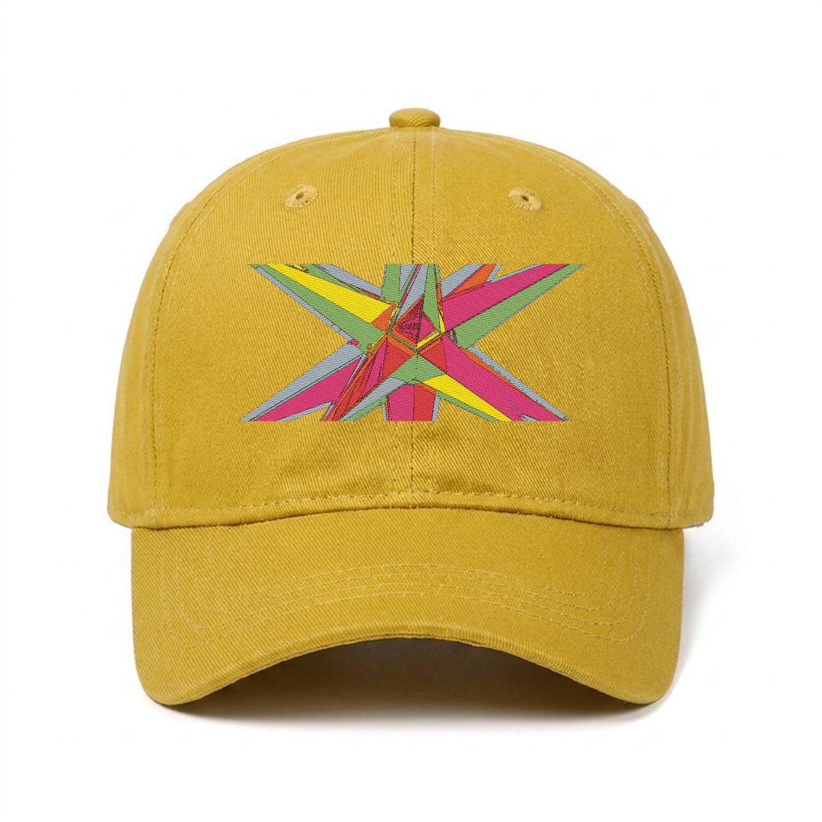 Embroidery Soft-Crown Flat Cap