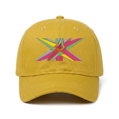 Embroidery Soft-Crown Flat Cap