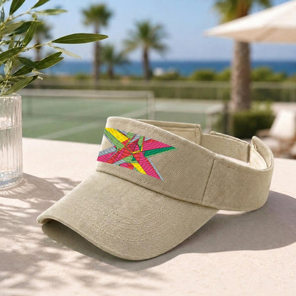 Embroidery Open-Top Visor