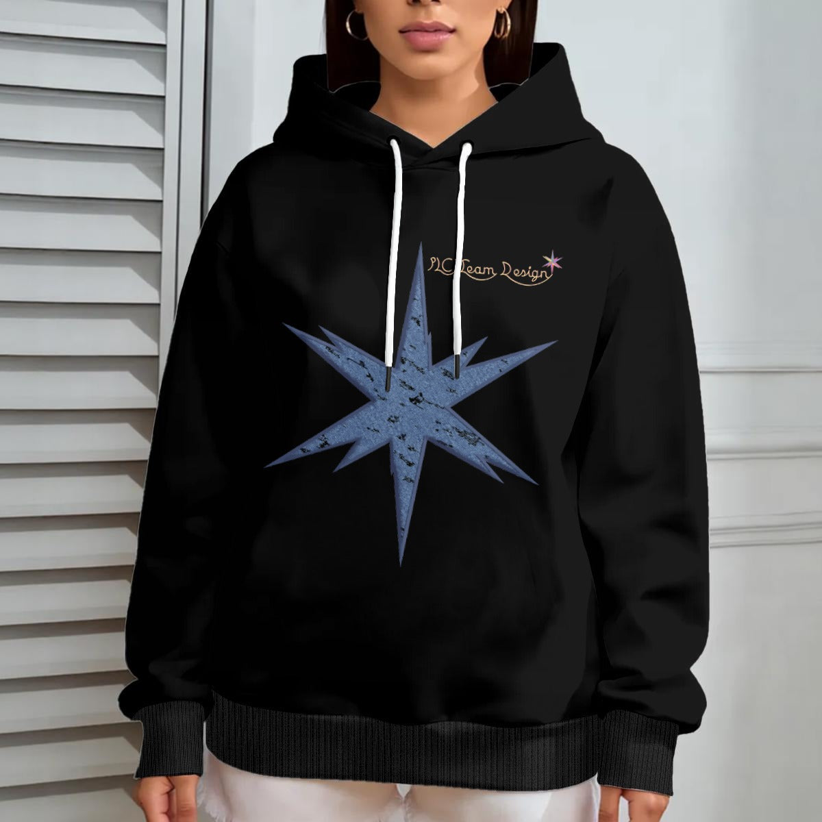 Women's Oversize Hoodie With Fleece |DTF