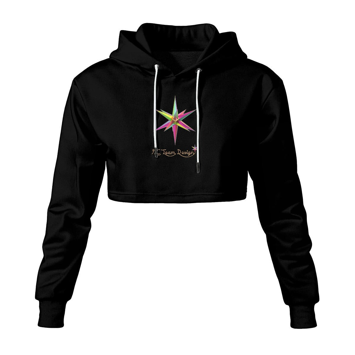 Women's Cropped Hoodie|DTF