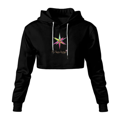 Women's Cropped Hoodie|DTF