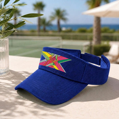 Embroidery Open-Top Visor