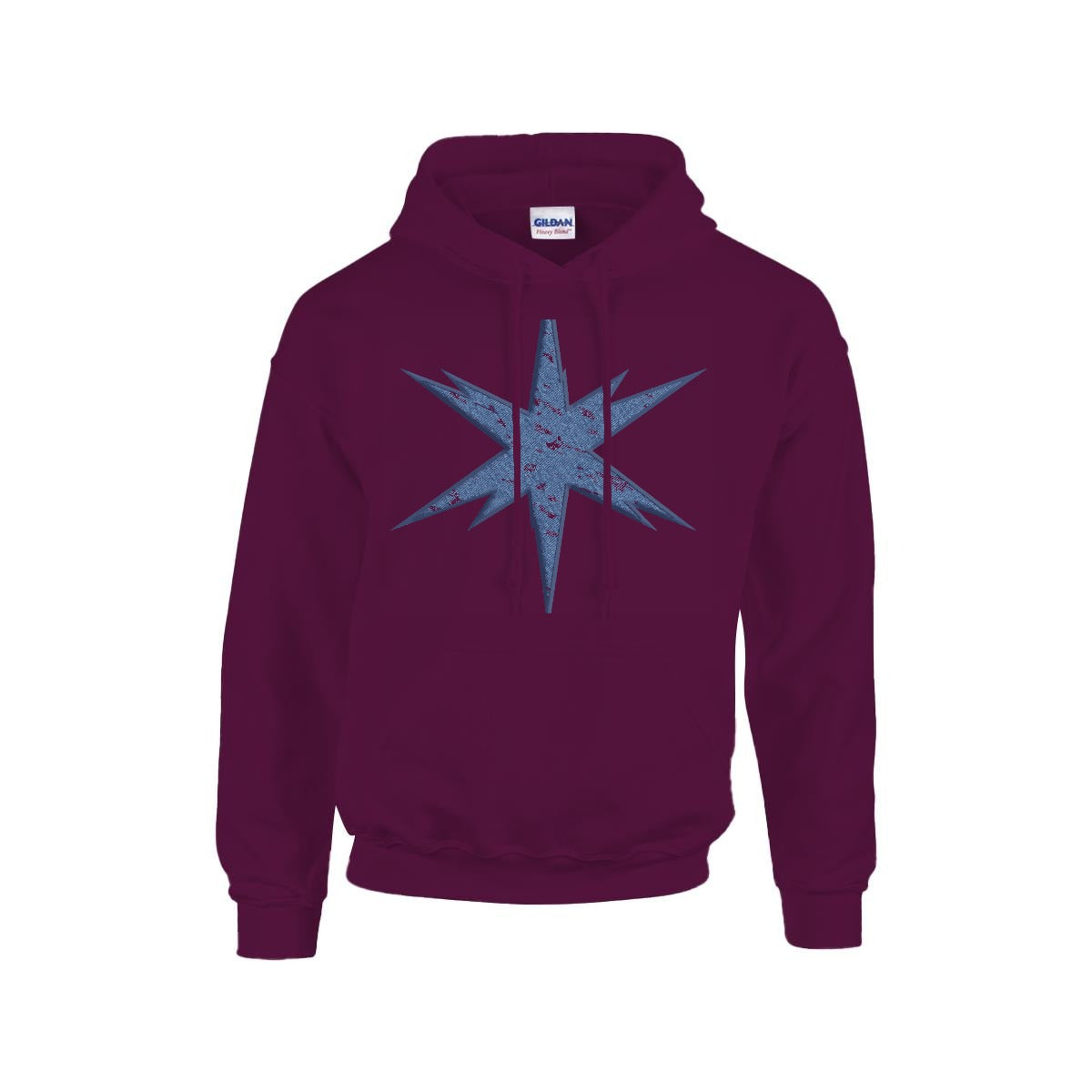 Men's Hoodie Printed in USA |Gildan 18500  Double DTF