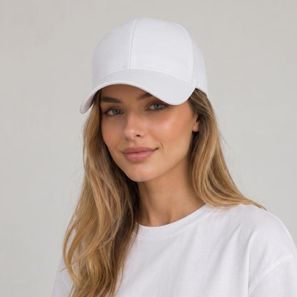 Curved Brim Baseball Cap Printed in Canada