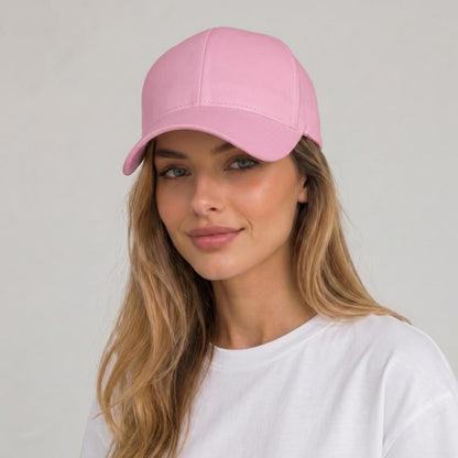 Curved Brim Baseball Cap Printed in Canada