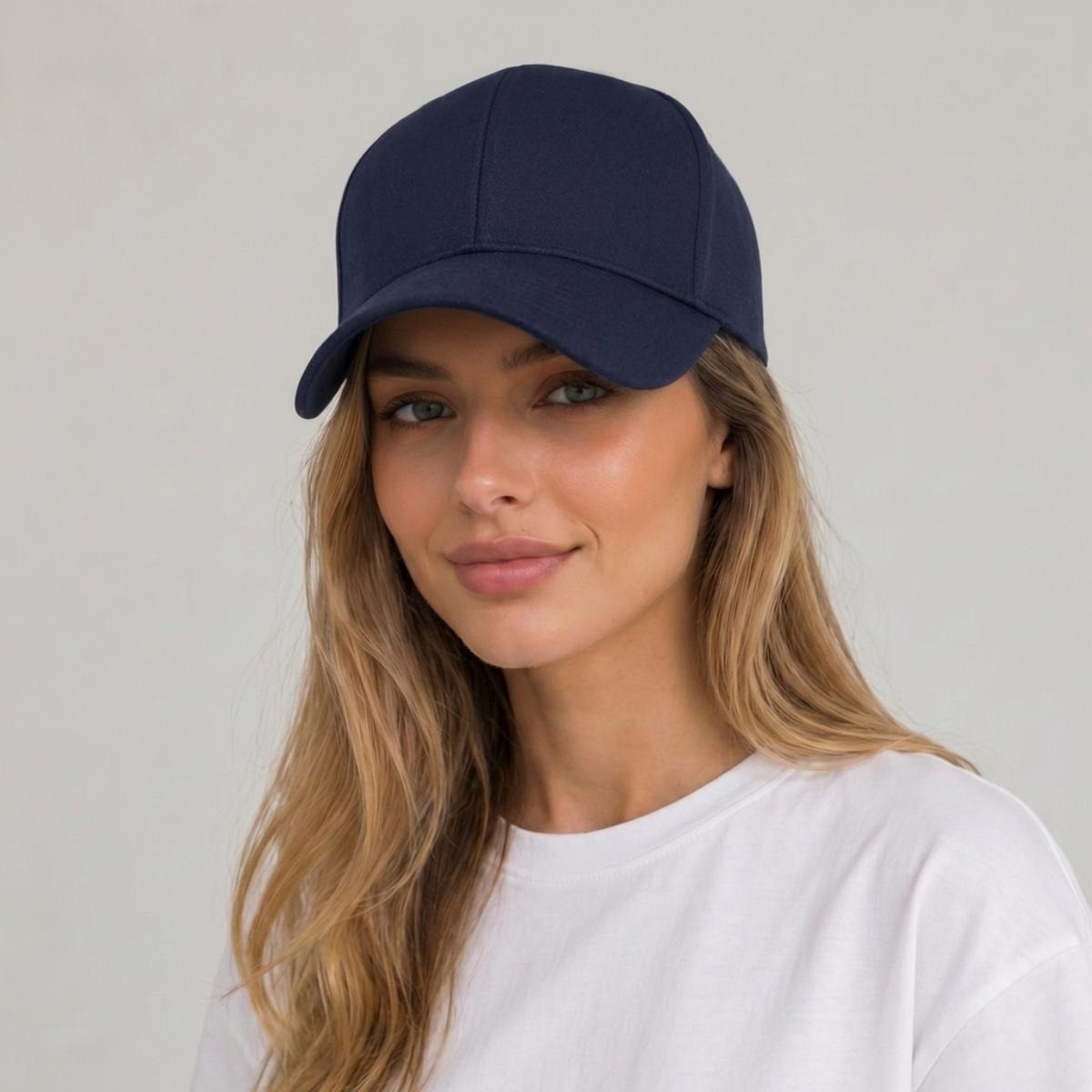 Curved Brim Baseball Cap Printed in Canada
