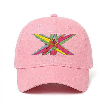 Embroidery Soft-Crown Flat Cap