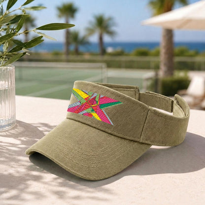Embroidery Open-Top Visor