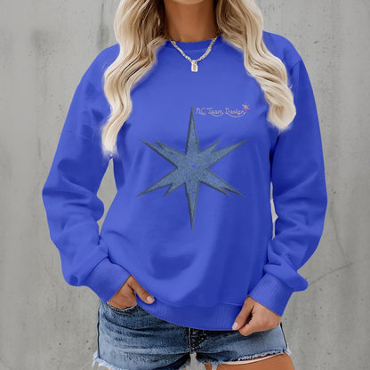 Women's Fleece Crew Neck Sweatshirt|DTF