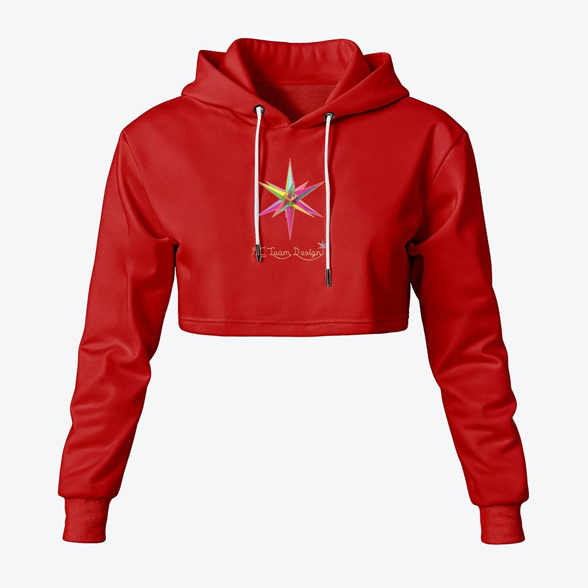 Women's Cropped Hoodie|DTF