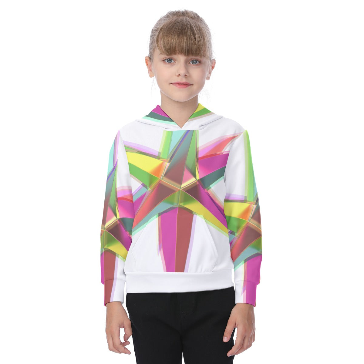 All-Over Print Kid's Heavy Fleece Hoodie