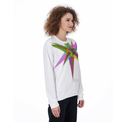 All-Over Print Women's Loose Sweatshirt