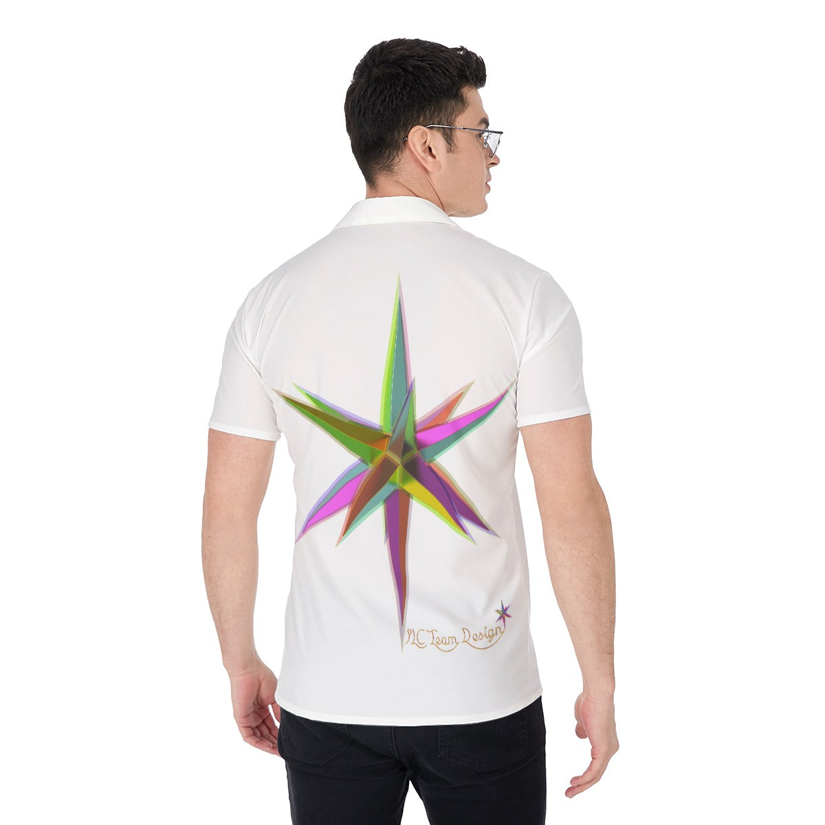 All-Over Print Men's Shirt