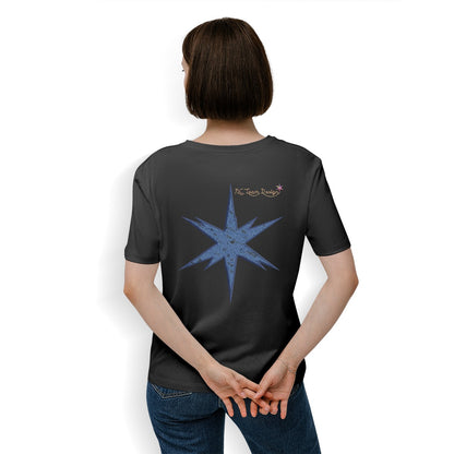 Women's Essential Crew Neck T-Shirt Printed in USA|180GSM Back DTF