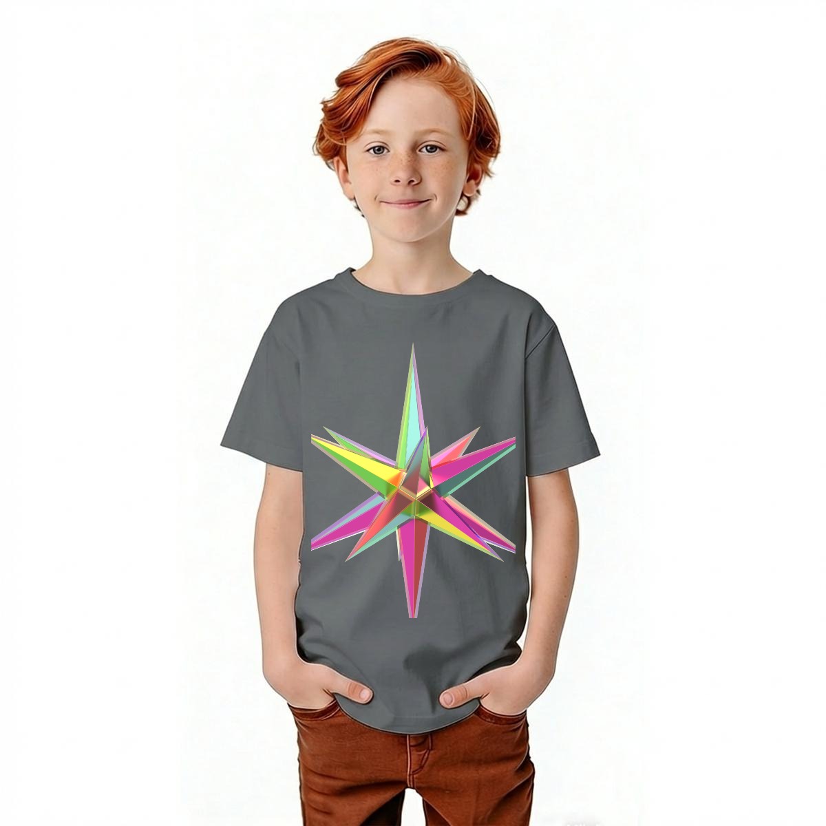 Kid's T Shirt Printed in USA|Gildan 5000B DTG