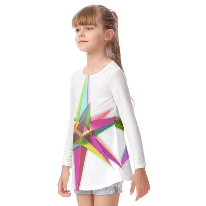 All-Over Print Kid's Long Sleeve O-neck T-shirt