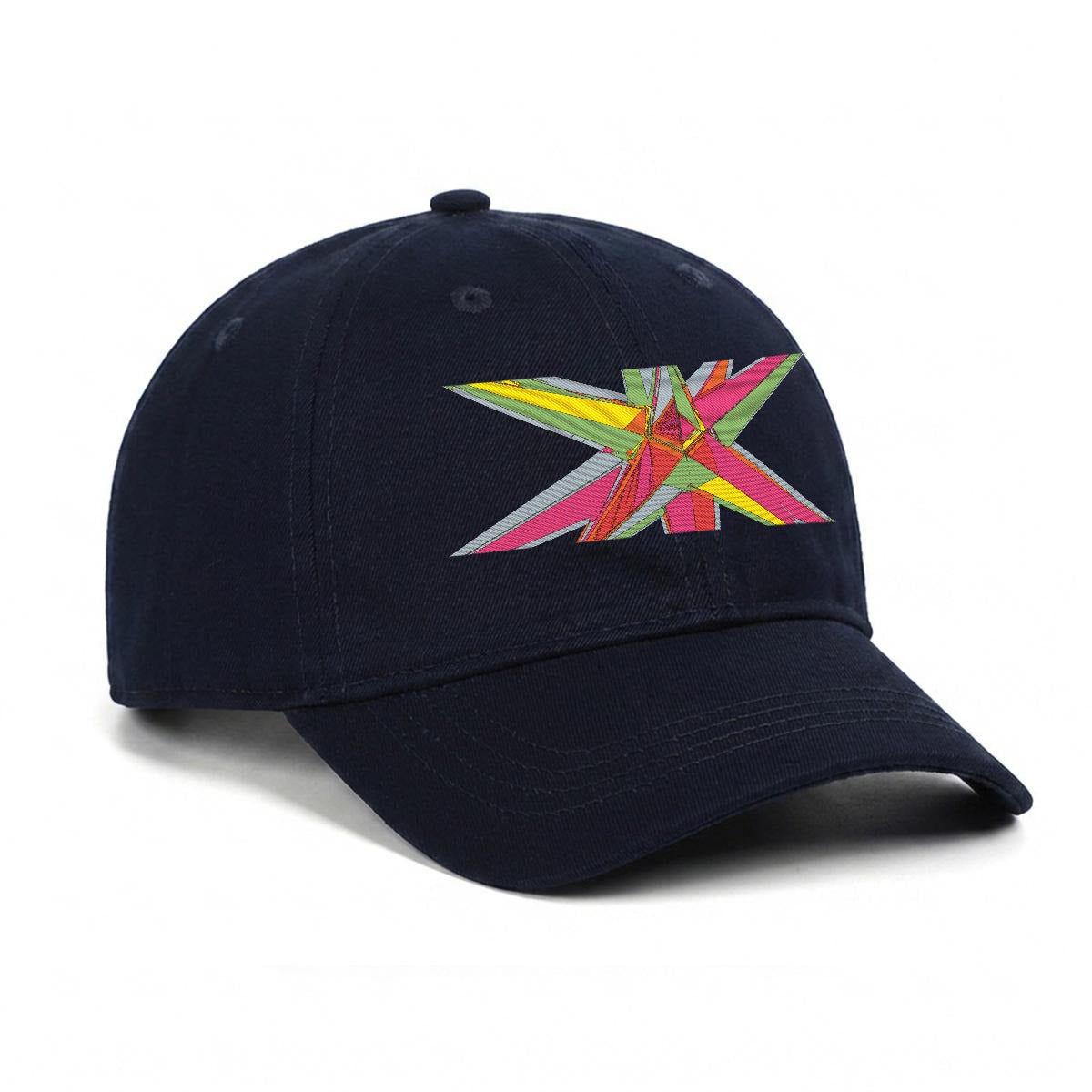 Embroidery Soft-Crown Flat Cap