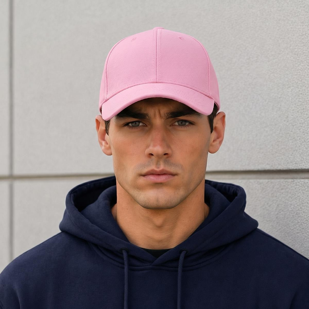 Curved Brim Baseball Cap Printed in Canada