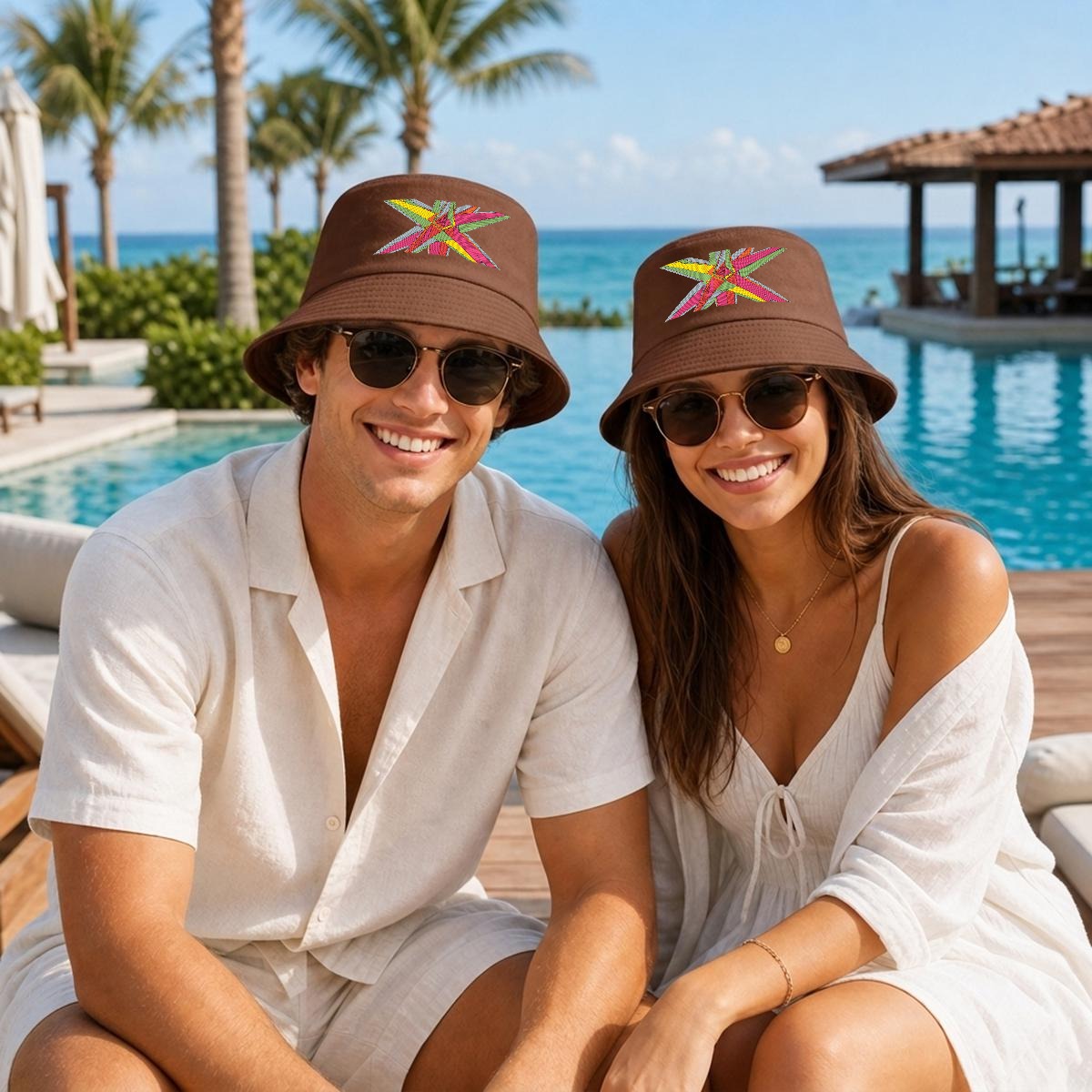 Embroidery Bucket Hat