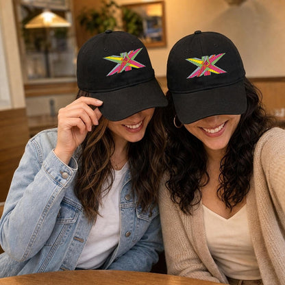 Embroidery Soft-Crown Flat Cap
