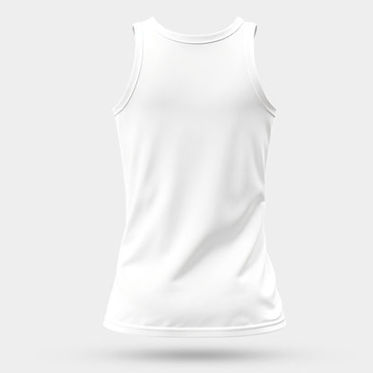 Women's Comfortable and Breathable Sports Tank Top Printed in USA|180GSM Back DTF