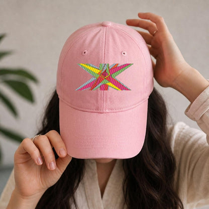 Embroidery Soft-Crown Flat Cap