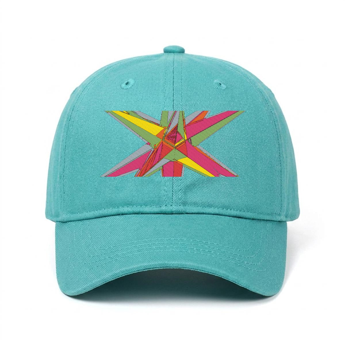 Embroidery Soft-Crown Flat Cap