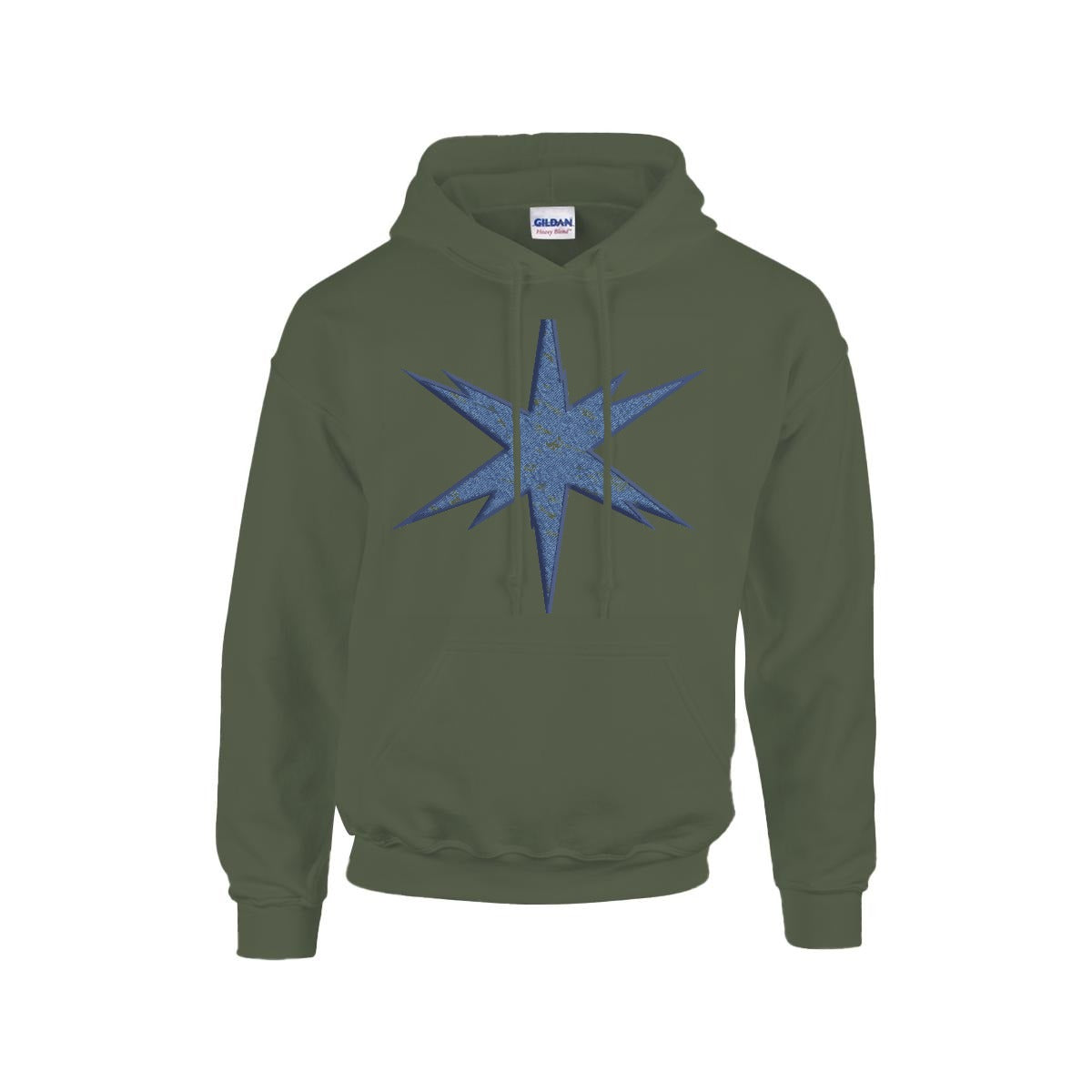 Men's Hoodie Printed in USA |Gildan 18500  Double DTF