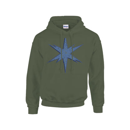 Men's Hoodie Printed in USA |Gildan 18500  Double DTF