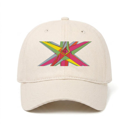 Embroidery Soft-Crown Flat Cap