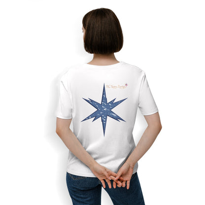 Women's Essential Crew Neck T-Shirt Printed in USA|180GSM Back DTF