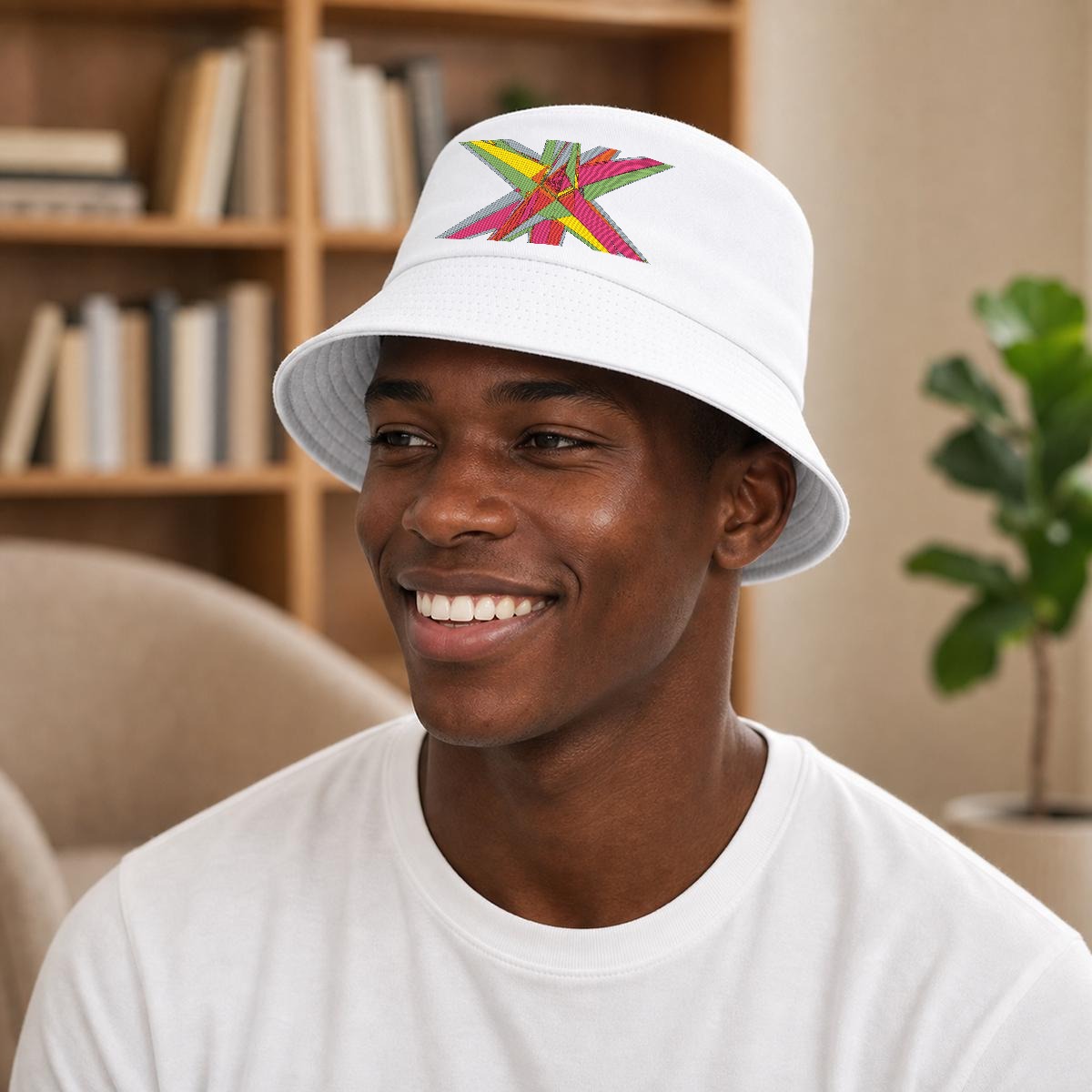 Embroidery Bucket Hat