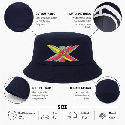 Embroidery Bucket Hat
