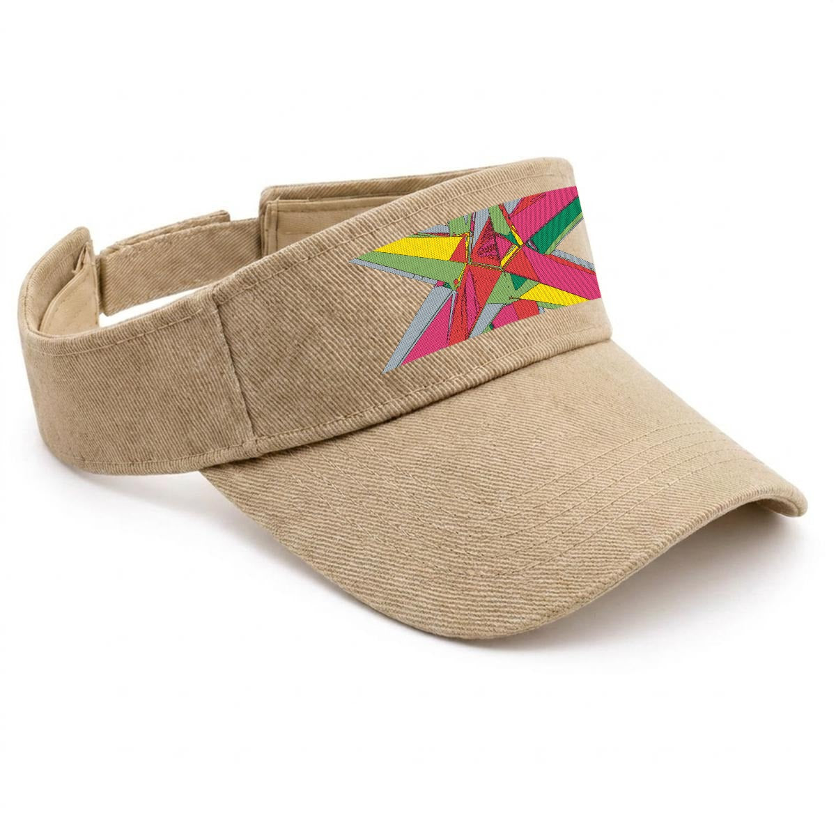 Embroidery Open-Top Visor