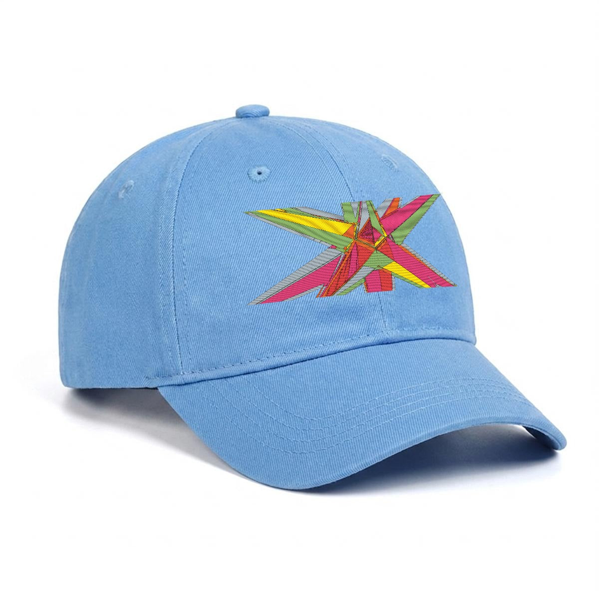 Embroidery Soft-Crown Flat Cap