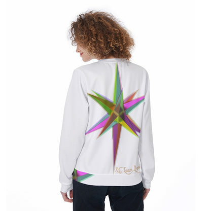 All-Over Print Women's Loose Sweatshirt