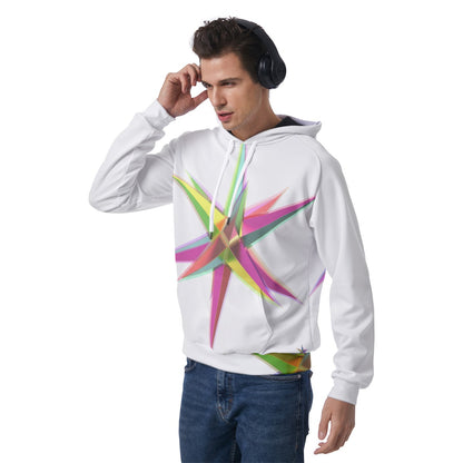 All-Over Print Men's Raglan Pullover Hoodie